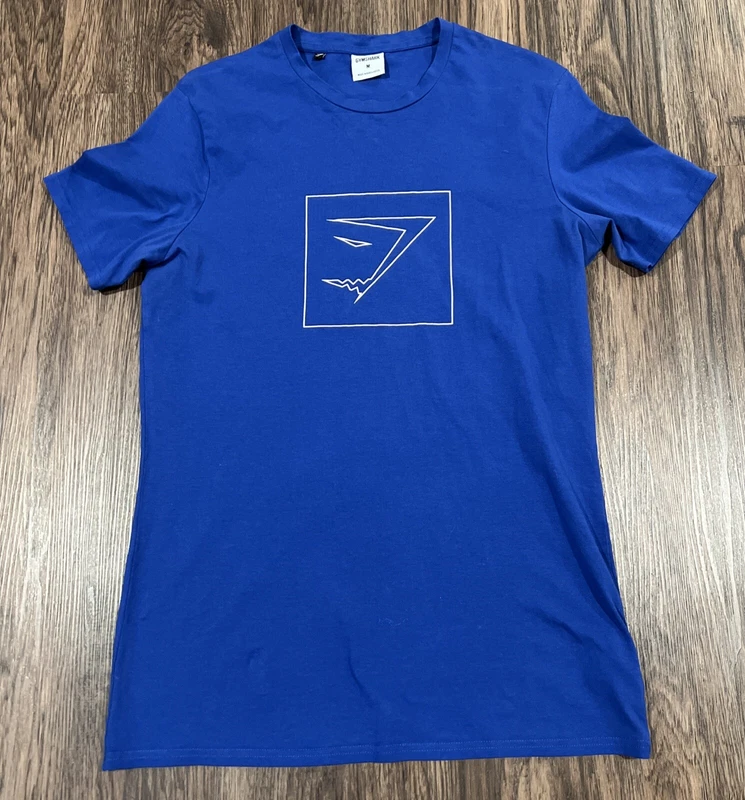 gymshark performance spell out gym workout gains lifter shirt