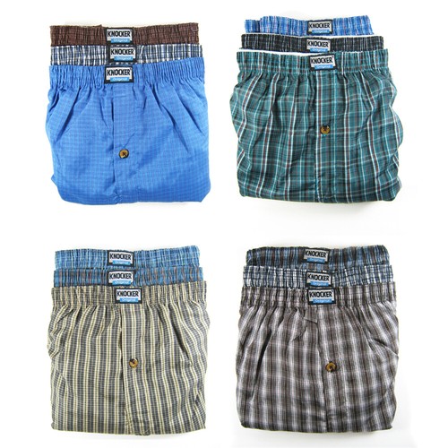 6 Men Knocker Boxer Brief Underwear Male Elastic Waistband Brief Shorts Size - Picture 6 of 30