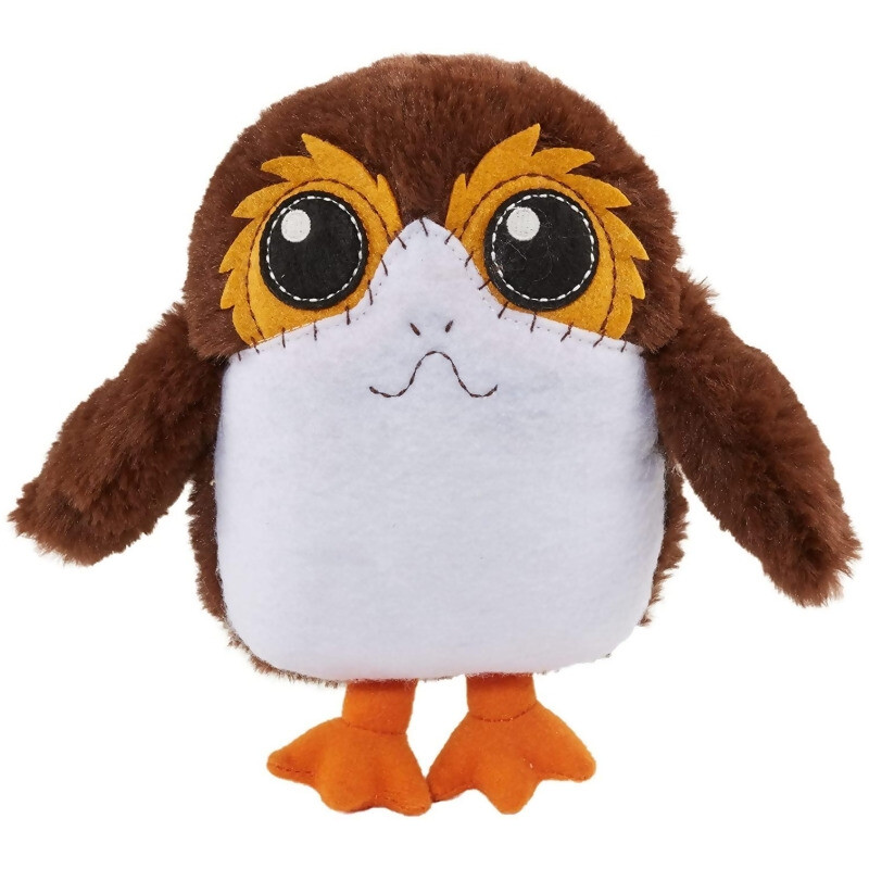STAR WARS PORG GALAXY'S EDGE CREATURE 7"" / 18cm TALKING SOFT PLUSH TOY BNWT