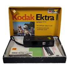 Vintage Kmart Kodak Ektra 1 Camera Complete With Box And Instructions Tested 
