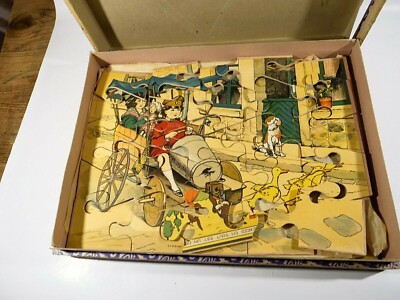 L'INTRAITABLE JEU WATILLIAUX Paris casse tête années 30 incomplet en boite EUR 9,00 - FR