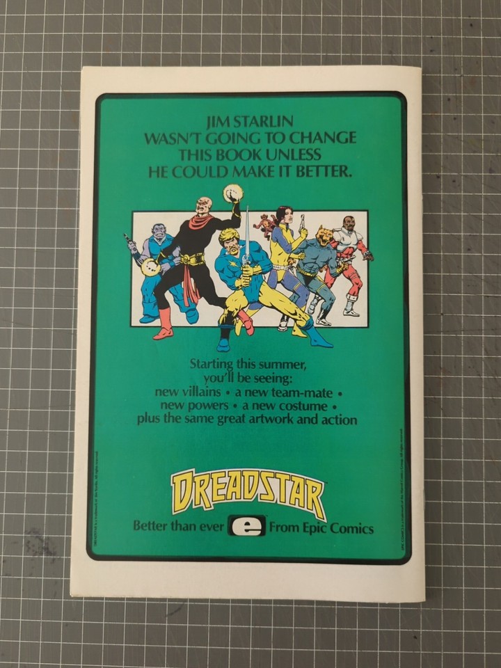 Marvel Super Heroes Secret Wars 6 With Dr Doom & Galactus 1984 Copper