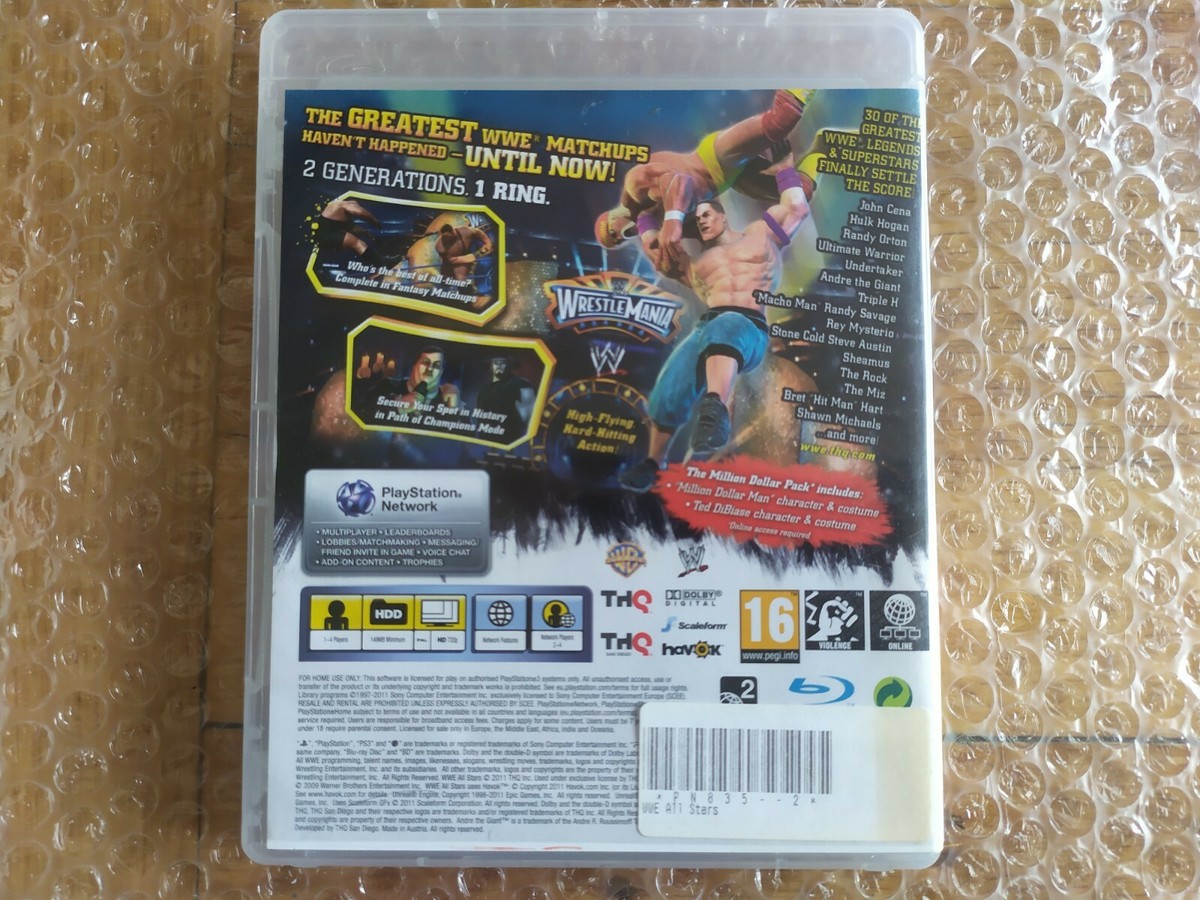 WWE ALL STARS PLAYSTATION 3 PS3 WRESTLING | eBay