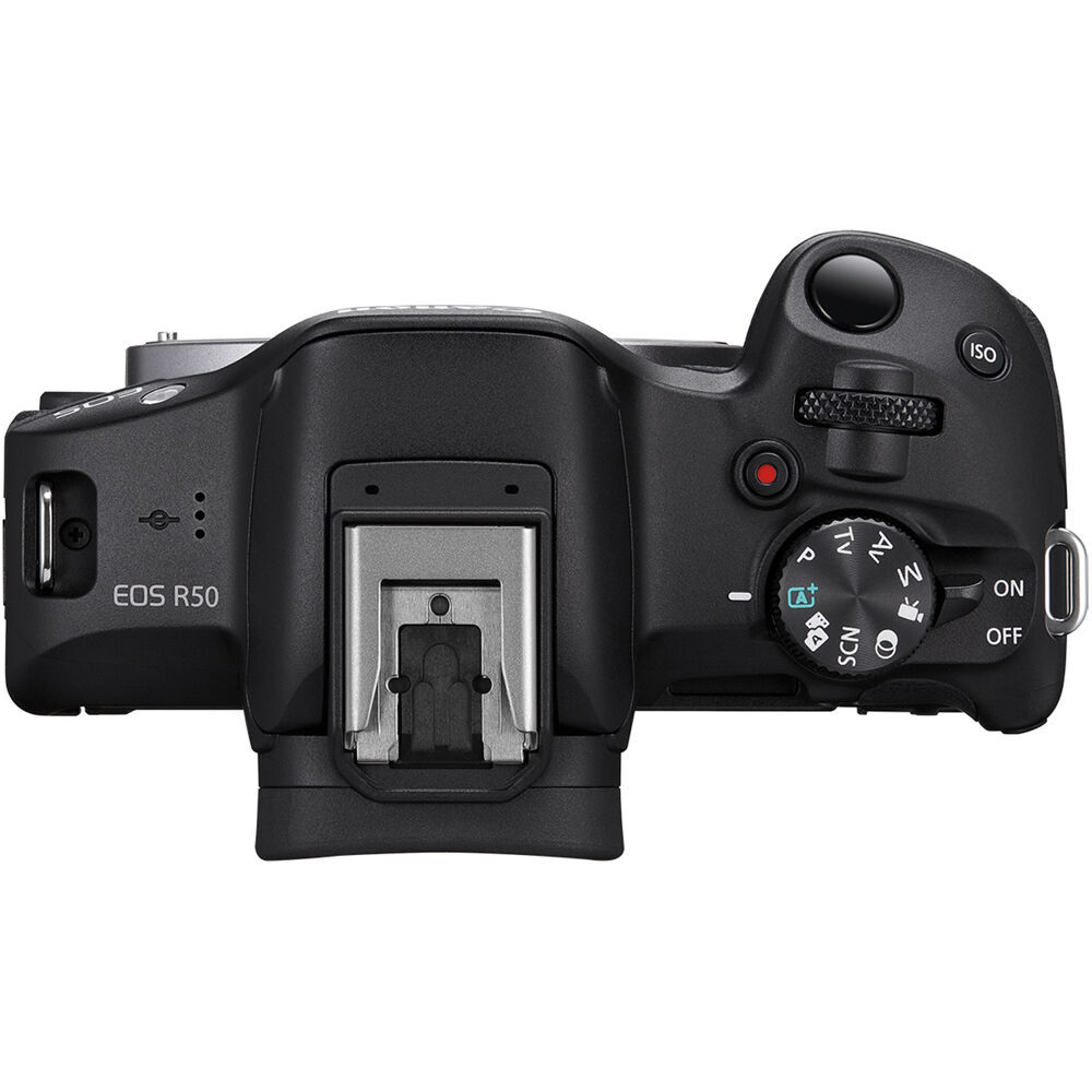 Canon EOS R50 Mirrorless Camera with 18-45mm and 55-210mm