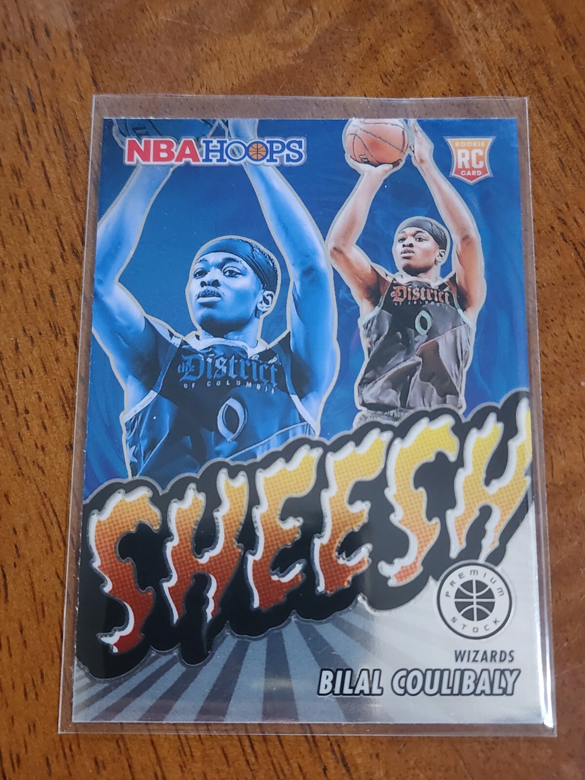 2023-24 Panini NBA Hoops Premium Stock - Sheesh #14 Bilal Coulibaly (RC)