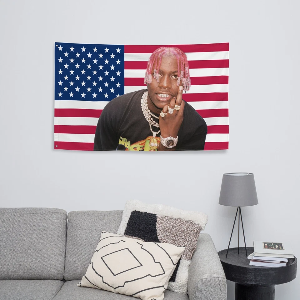 Lil yachty Flag - Lil Boat American rapper Tapestry Home Decor  - Image 4 of 4