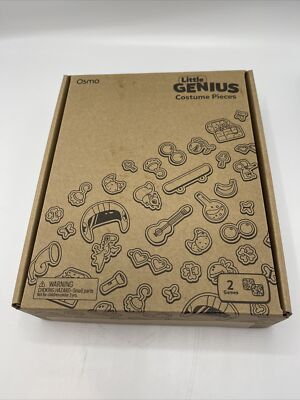 Osmo - Little Genius Kostümteile - 2 Lernspiele - Alter 3-5 für iPad