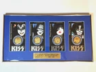KISS Official World Tour Commemorative Gold Coin Liberty Mint Set 1996-1997
