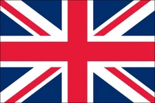 3x5 Foot (90x150 cm) United Kingdom Poly Indoor/Outdoor Flag with Two Grommets