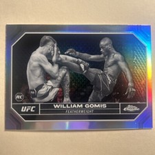 2024 Topps Chrome UFC William Gomis Negative Refractor Rookie Card #199