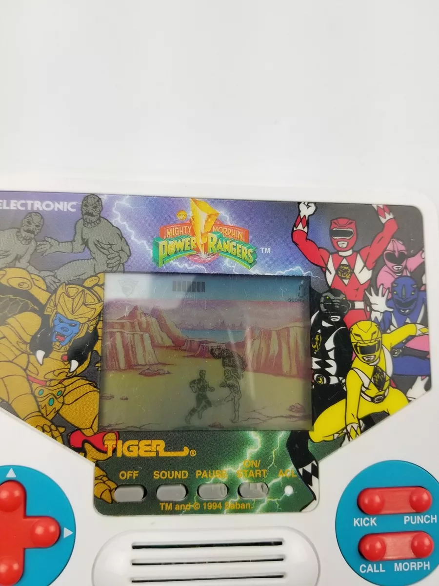 Buy Tiger Electronics Mighty Morphin Power Rangers Electronic LCD Video Game, Retro-Inspired Edition, Handheld 1-Player Game, Ages 8 and Up Online at Low Prices in India