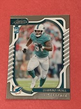 2022 Panini Absolute Channing Tindall Rookie Base Foil #152 Miami Dolphins RC