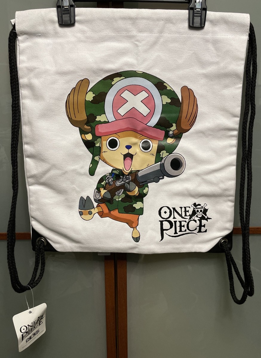 Sac à Dos Tony-Tony Chopper One Piece - En Lin Résistant, Bretelles Réglables, Compartiment Zip - Pour Fans - 3