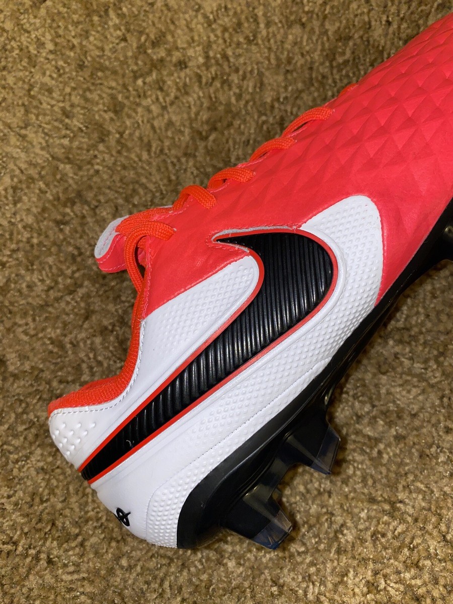 Nike Tiempo Legend 8 Elite FG Size Men 6.5 Women 8 Laser Crimson