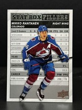 2023-24 Upper Deck Series 1 Stat Box Fillers Mikko Rantanen SB-18