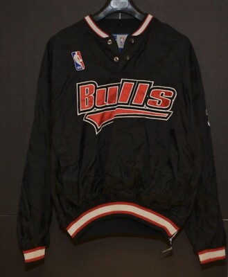 bulls starter jacket ebay