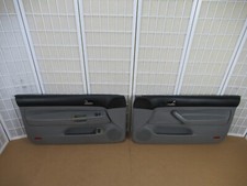 98-05 Vw Volkswagen Mk4 Golf Gti Black Gray Coupe Left Right Door Panel Set