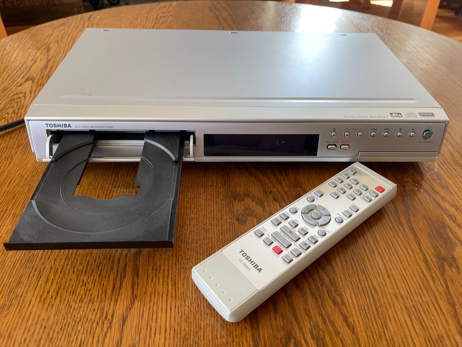 Toshiba DRW2 DVD Recorder Player Progressive Scan DRW2SU Tested With