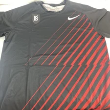 Men's Nike Pro Elite Bowerman Track Club Warm-Up Shirt Red Rare CW7675-010 Sz M