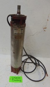 MITSUBISHI SUBMERSIBLE MOTOR, C06B015, WSB-CA, M6, 15 HP, 3 PHASE, 380/460 VOLT