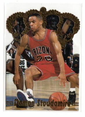 DAMON STOUDAMIRE 1995 PACIFIC PRISM GOLD DIE CUT #DC12  (ID 2586)