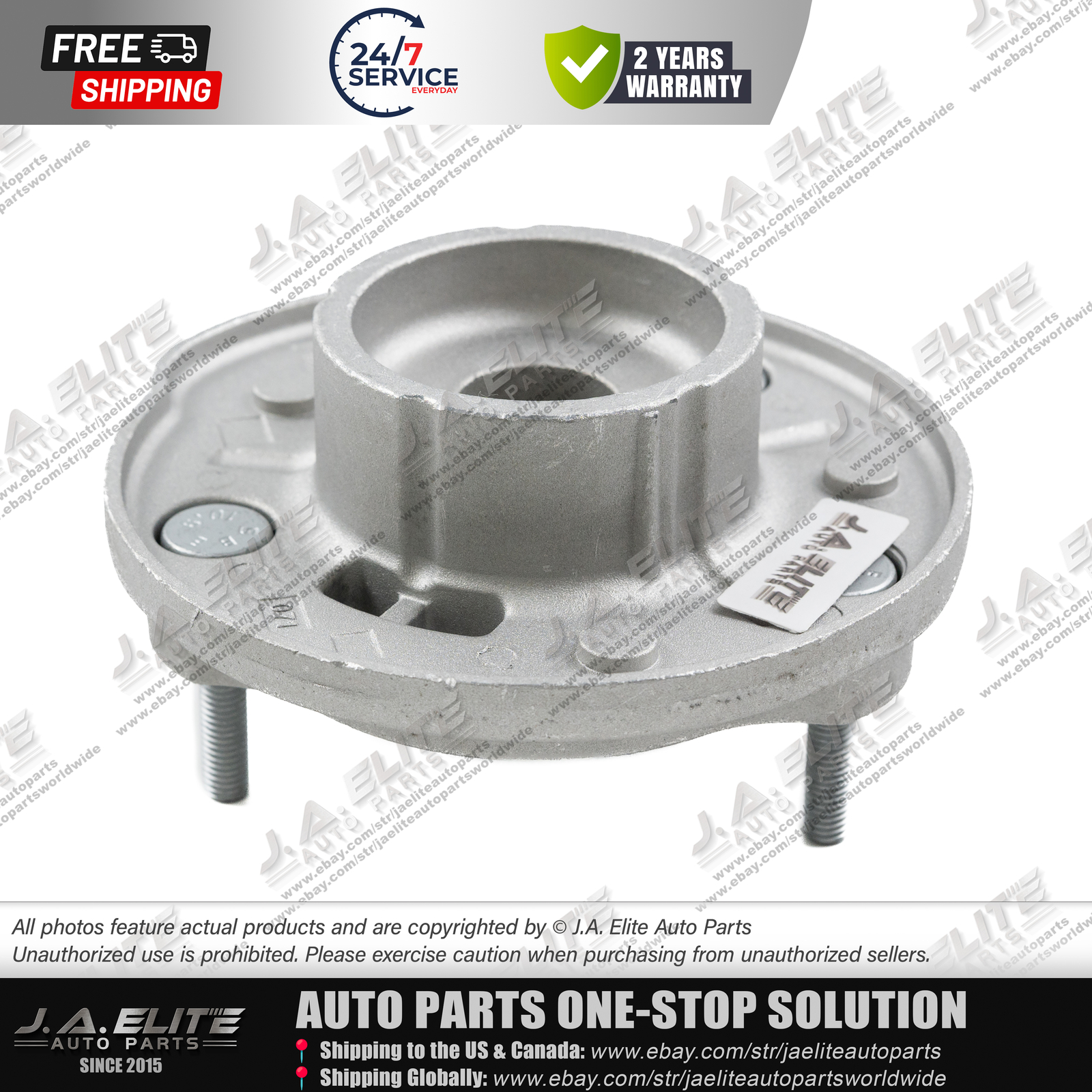 Front Shock Absorber Flexible Pad Top Support fits Maserati Ghibli Quattroporte
