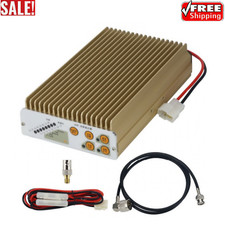 UHF 400-470MHz FM/AM/SSB Walkie Talkie Power Amplifier 10W-80W Selectable