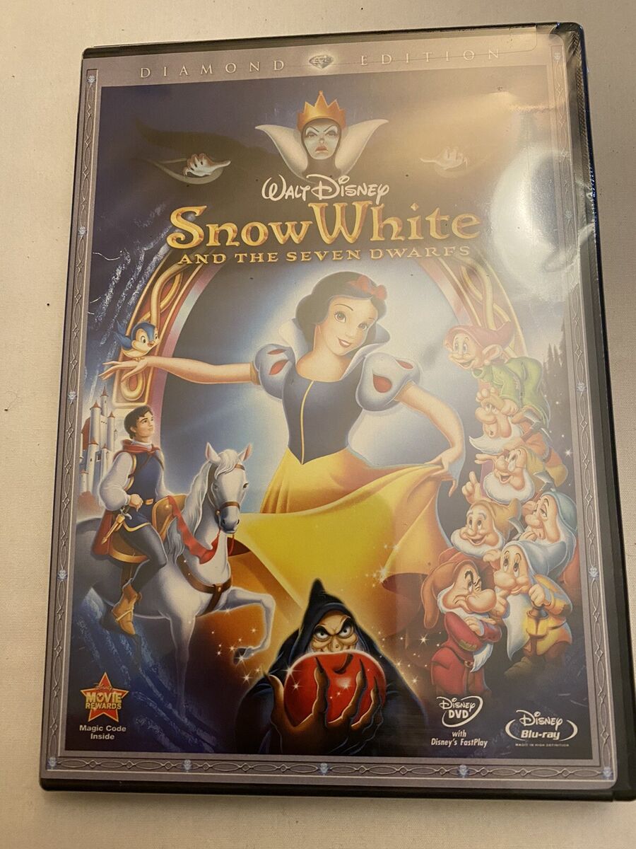Snow White & the Seven Dwarfs DVD+BluRay Diamond Edition New Snow White & the Seven Dwarfs DVD+BluRay Diamond Edition New