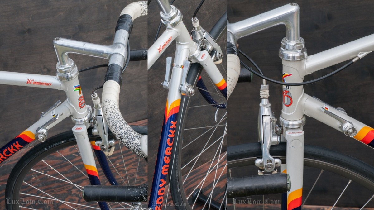 Eddy Merckx 10th Anniversary 52cm ROAD BIKE Columbus Campagnolo C