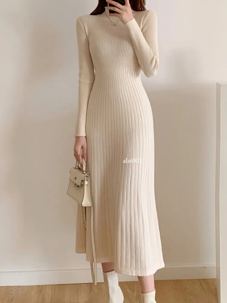 party sweater dresses Blue Zone Planet | Casual Mid-Length Pullover Party Dress Sweater Dress  Sequin Dress