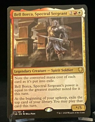 MTG Magic the Gathering Commander Legends Bell Borca, Spectral Sergeant -  Rare | eBay