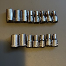 2 Sets Of Vintage Craftsman 1/4Drive Sockets ...