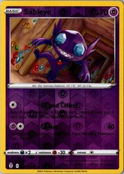 Sableye 067/203 Evolving Skies Reverse Holo Common