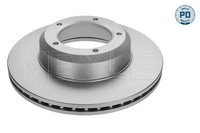 2X Meyle 45-15 521 0004/PD Bremsscheibe Vorne L/R Passt Zu: Land Rover Defender,