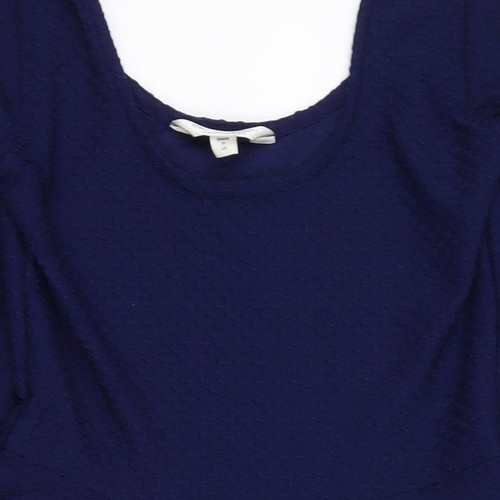 Miss Selfridge Women's Blue Fit & Flare Dress Size 8 - Picture 9 of 12