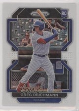 2022 Panini Prizm White Wave Prizm Greg Deichmann #57 0l1