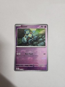 Golett - 042/086 - (Master Ball Pattern) - SV: Black Bolt Pokemon TCG