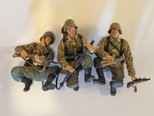 3 deutsche XX Soldaten Wehrmacht, WWII, 1/35, ToP Bemalung