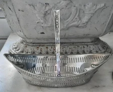 Elegant Antique WMF Silver Plated Neo -Classical Georgian Style Bread Basket