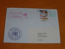 Transall C-160 Baghdad "Post &uuml;bergeben" UNO Brief Militaria Feldpost Wunstorf