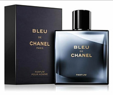 CHANEL Bleu de Chanel Parfum Spray, Regular Size 3.4 fl oz / 100 mL