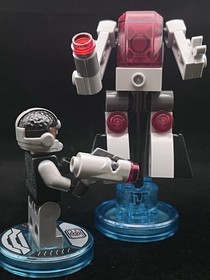 Lego Cyborg Minifigure DC Dimensions 71210 76028 sh0155 Complete Build W Tag