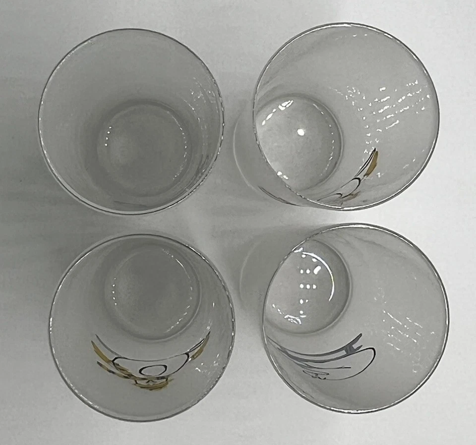 "4 gafas esmeriladas de Dartington Designs muñeco de nieve de Navidad oso polar 7""" Foto 4 de 4