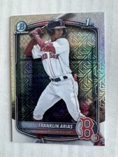 2025 Bowman Chrome - Franklin Arias #BCP-67 Mega Box Mojo Refractor (RC)