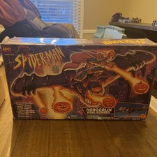 HOBGOBLIN WING BOMBER 1994 ToyBiz Marvel  Animated Spider-Man Series OPEN BOX 