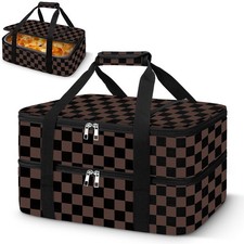 Insulated Casserole Carrier   Portable Tote for Hot or Cold Food, Warmer  Co...