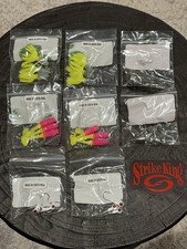 Lot of Strike King, Crappie Thunder, Slabalicious, Crappie Jig Heads, Tackles