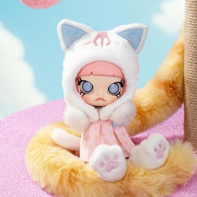 POP MART Molly Peekaboo 1/8 Scale Boxed Action Figure White Cat | eBay