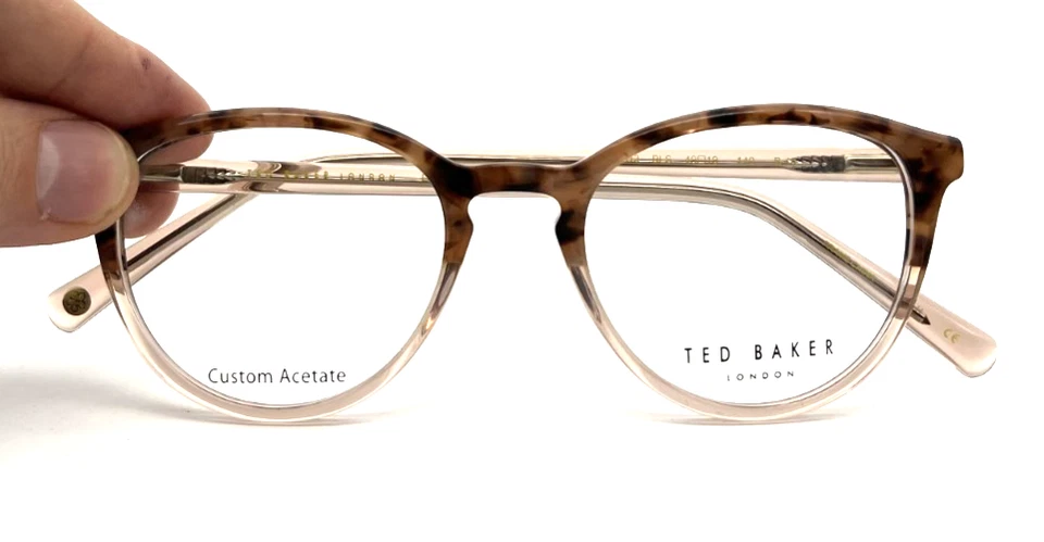 NOVO ÓCULOS TED BAKER TW013 BLS BLUSH AUTÊNTICO 49-19-140 - Imagem 4 de 4