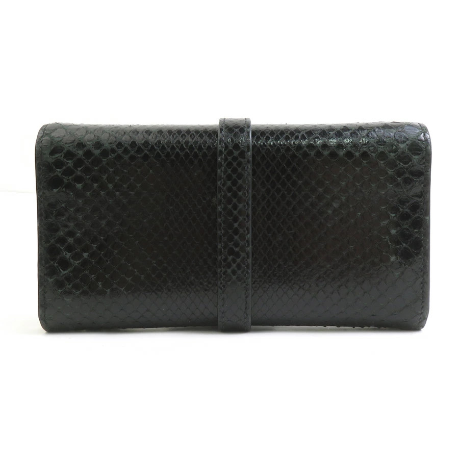 GUCCI chain wall python black 652681 r10588a - image 2